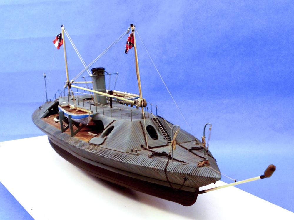 Cottage Industry Ships 1/96 CSS Palmetto State Confederate Ironclad Warship Resin Kit