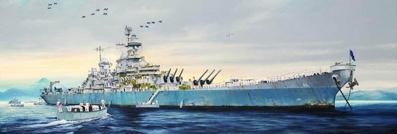 Trumpeter 1/200 USS Missouri BB63 Big Mo Battleship Kit