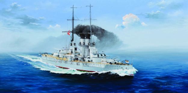 Trumpeter 1/350 SMS Szent Istvan WWI Austro-Hungarian Dreadnough Battleship (New Tool) Kit