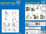 Trumpeter 1/350 US Marines Armor Accessories Set Kit